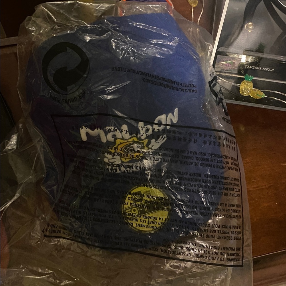 MALBON GOLF X GLOGANG 59FIFTY brand new still in plastic with tag!!! BLUE 7 1/2!